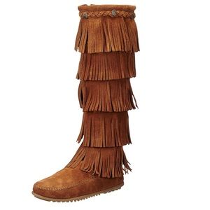 Minnetonka Women's Layer Fringe Boot